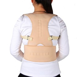 Magnetinis-neopreno laikysenos korektorius/diržas "Šiluma 3" (palaiko nugaros ir pečių laikyseną)
