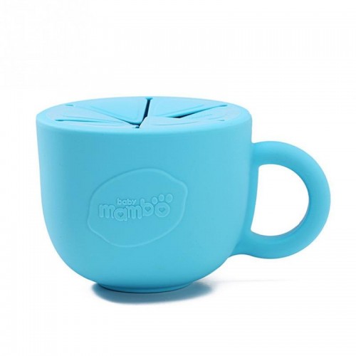 Vaikiškas silikoninis puodelis "Surasiu skanėstus"