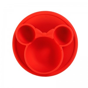 Vaikiškas silikoninis pietų padėkliukas "Patogiau nebūna" (eko draugiškas)