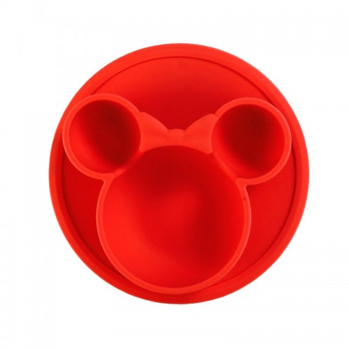 Vaikiškas silikoninis pietų padėkliukas "Patogiau nebūna" (eko draugiškas)