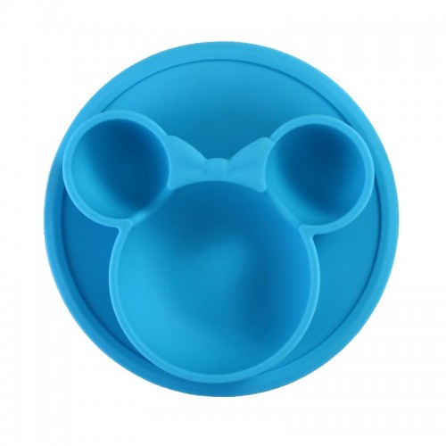 Vaikiškas silikoninis pietų padėkliukas "Patogiau nebūna" (eko draugiškas)