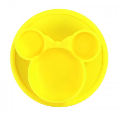 Vaikiškas silikoninis pietų padėkliukas "Patogiau nebūna" (eko draugiškas)