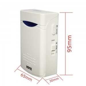 Bevielis 38 melodijų durų skambutis "Muzikantas"