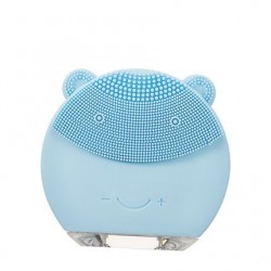 Elektroninis silikoninis šepetys "Linksmasis meškiukas 2" (veidui ir kūnui)