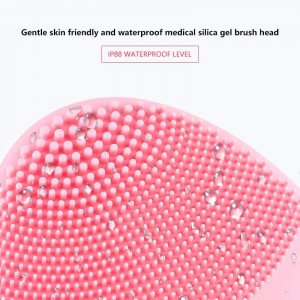 Elektroninis silikoninis šepetys "Švaruolė" (veidui ir kūnui)