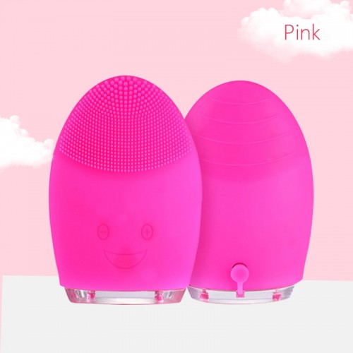 Elektroninis silikoninis šepetys "Švaruolė 2" (veidui ir kūnui)