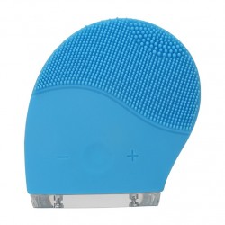 Elektroninis silikoninis šepetys "Švaros ežiukas 4" (veidui ir kūnui)