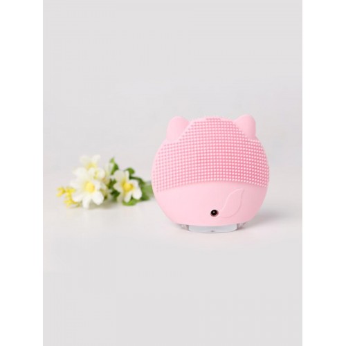 Elektroninis silikoninis šepetys "Švaros katinas 2" (veidui ir kūnui)