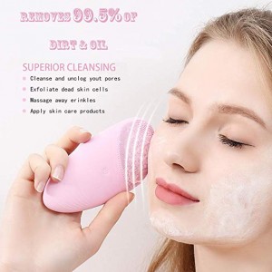 Elektroninis silikoninis šepetys "Vonios malonumai 7" (veidui