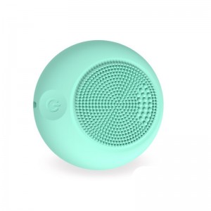 Elektroninis silikoninis šepetys "Švaros diskas 6" (veidui ir kūnui)