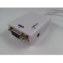 Micro USB MHL To VGA + Audio 5 pin
