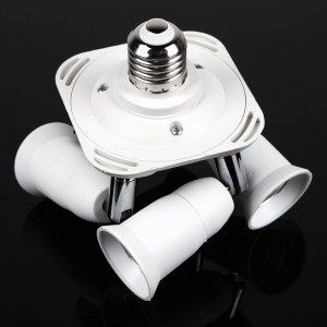 4 lempų šakotuvas E27