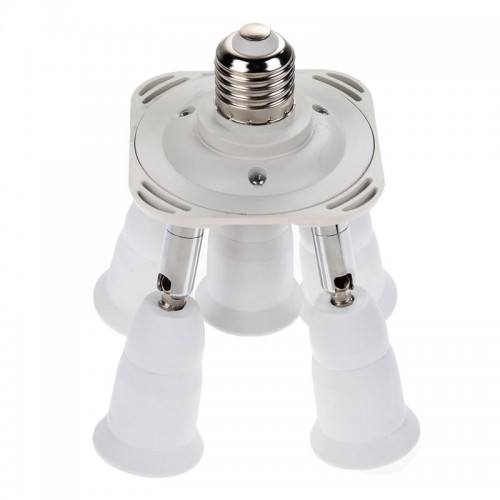 3/4/5 lempų šakotuvas E27