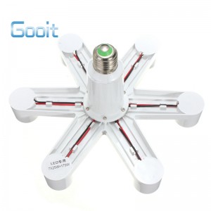 7 lempų šakotuvas E27