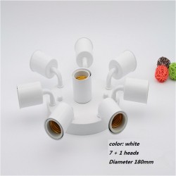 8 lempų šviestuvas "Stiliaus elegancija 11" (E27, labai kokybiškas)