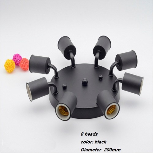 8 lempų šviestuvas "Stiliaus elegancija 12" (E27, labai kokybiškas)