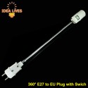 Prailgintojas E27 (40 cm, su įjungimo/išjungimo galimybe, labai kokybiškas)