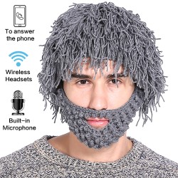 Kepurė su ausinėmis "Urvinis žmogus 2"