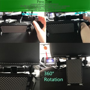 Universalus automobilinis planšetės, pc laikiklis "Universalas 7" (4 - 10.6")