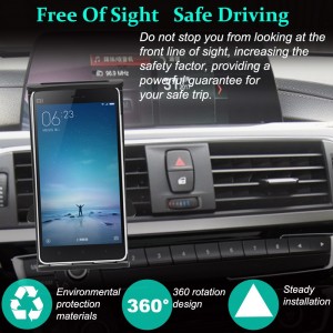 Universalus automobilinis telefono, planšetės laikiklis "Universalas 13" (4-9.7")
