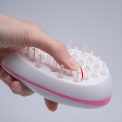 Elektroninis vibruojantis galvos masažuoklis-šepetys "Atsipalaidavimas 7"