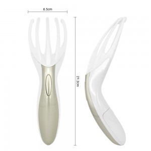 Elektroninis vibruojantis galvos masažuoklis "Puikus malonumas"