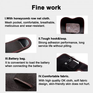 Elektroninis šildantis peties įtvaras "Šilumos efektas" (5 v)