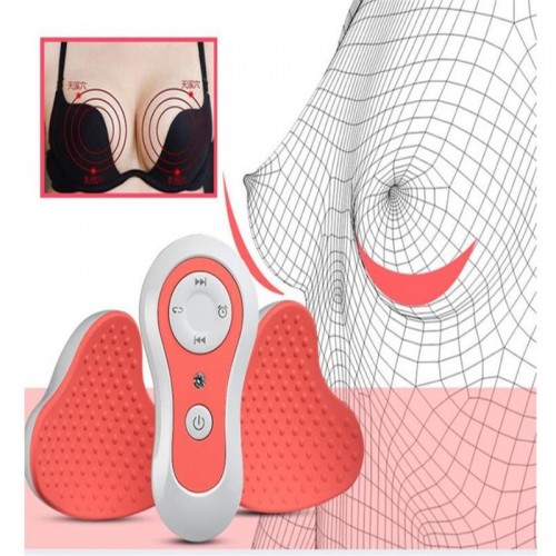 Elektroninis vibruojantis biusto masažuoklis "Tikras malonumas"