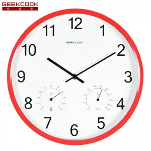 Sieninis laikrodis "Tobulumas 12" (su temmperatūros matavimu, tylus)