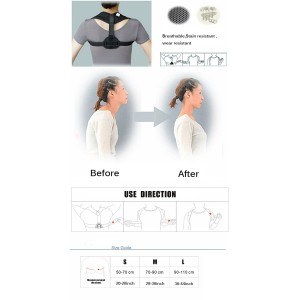 Kompaktiškas laikysenos korektorius "Invisible"