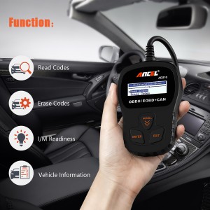 Diagnostikos adapteris automobiliui "Profesionalas 2" (OBD2, CAN, EOBD, JOBD)