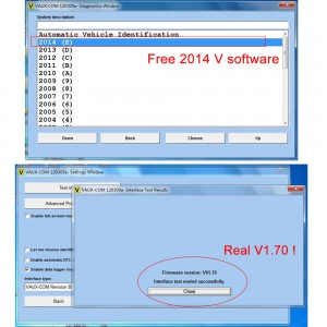 Diagnostikos adapteris automobiliui "Opel" (OBD II, USB, V1.70)