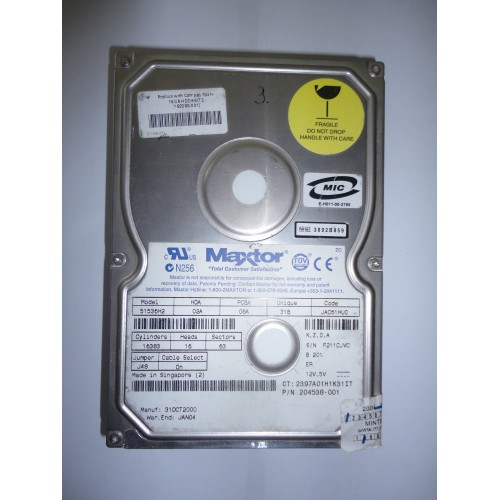 Kietasis diskas - Maxtor - 15 GB - 51536H2