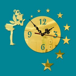 Sieninis laikrodis "Nakties fėja 13" (45 x 45 cm)