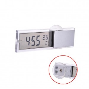 Stilingas automobilio laikrodis ir termometras "Modernumas"