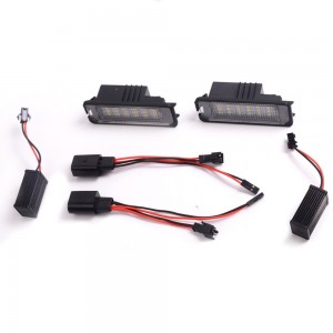 Lempos automobilio numerio apšvietimui "Progresas" (18 LED, 2 vnt)