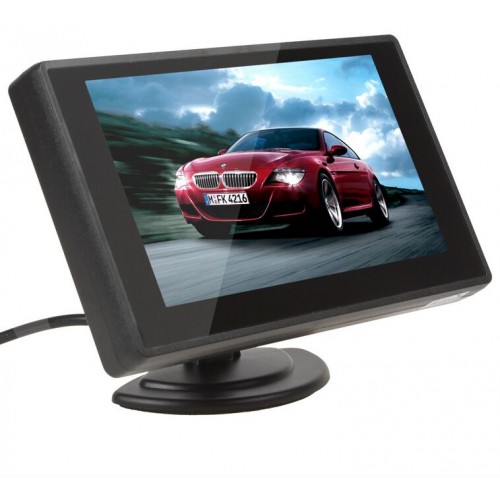 LCD monitorius automobiliui "Geras vaizdelis"