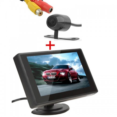 LCD monitorius ir stebėjimo kamera "Nufilmuosiu"