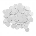 Veidrodiniai lipdukai "Sidabriniai rutuliai" (2 x 2 cm, 100 vnt.)