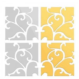 Veidrodiniai lipdukai "Nuostabusis ornamentas 5" (23 x 100 cm)