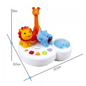 Muzikinis ramaus miego žaislas "Muzikiniai žvėreliai"