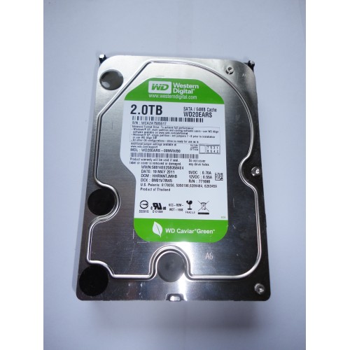 Kietasis diskas - Western Digital - 2TB - WD20EARS
