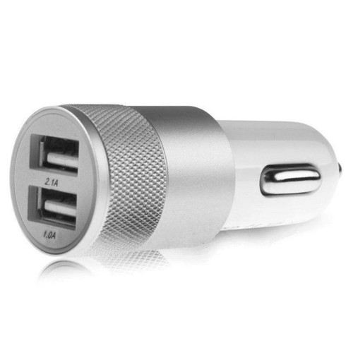 USB įkroviklis automobiliui "Greitai pakrausiu 6" (5V 2.1A, 1A)