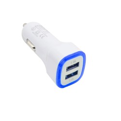 USB įkroviklis automobiliui "Greitai pakrausiu 11" (5V 2.1A, 1A)