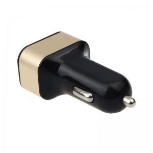 USB įkroviklis automobiliui "Universalas 2" (5V 2.1A, 2A, 1A)