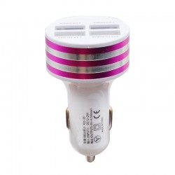 USB įkroviklis automobiliui "Universalas 9" (5V 2.1A, 1A x 3)