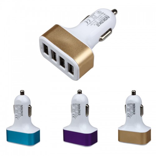 USB įkroviklis automobiliui "Universalas 14" (5V 2.1A, 1A)