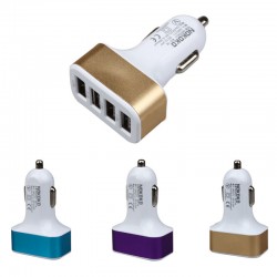 USB įkroviklis automobiliui "Universalas 14" (5V 2.1A, 1A)