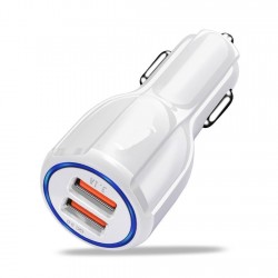 USB įkroviklis automobiliui "Spartuolis 2" (9V 1.7A, 5V 2.4A )