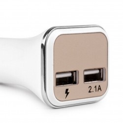 USB įkroviklis automobiliui "Spartuolis 3" (5V 2.1A )